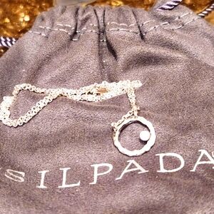 Silpada Sterling Silver Over The Moon Necklace